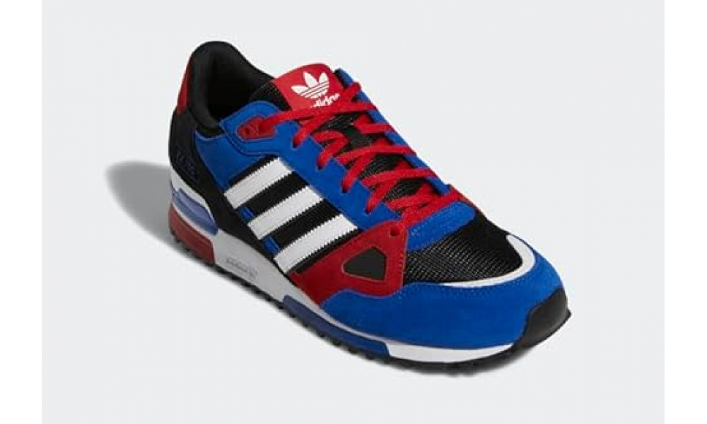 ♩です Adidas ZX 750 Black Blue Red купить